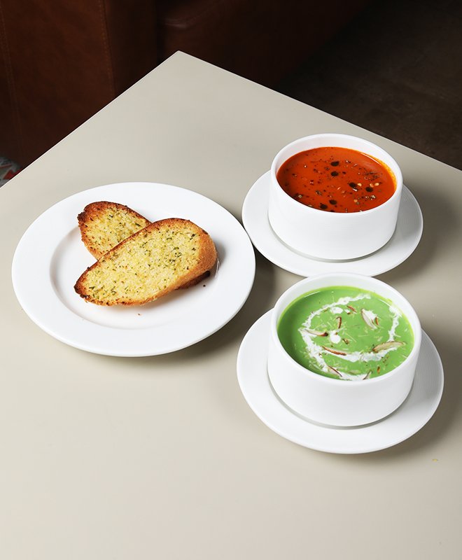 Roasted Tomato and Herbs Soup