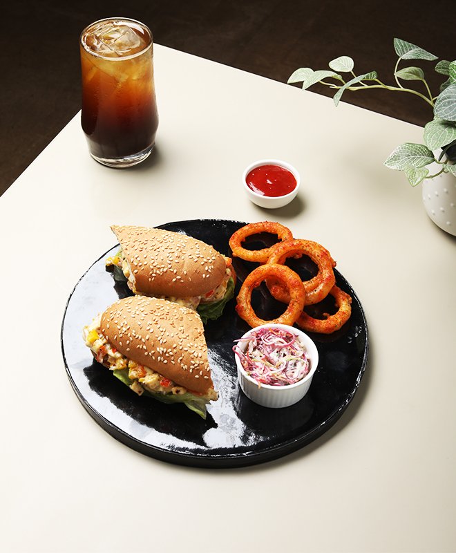 Smoked Paneer Sandwich